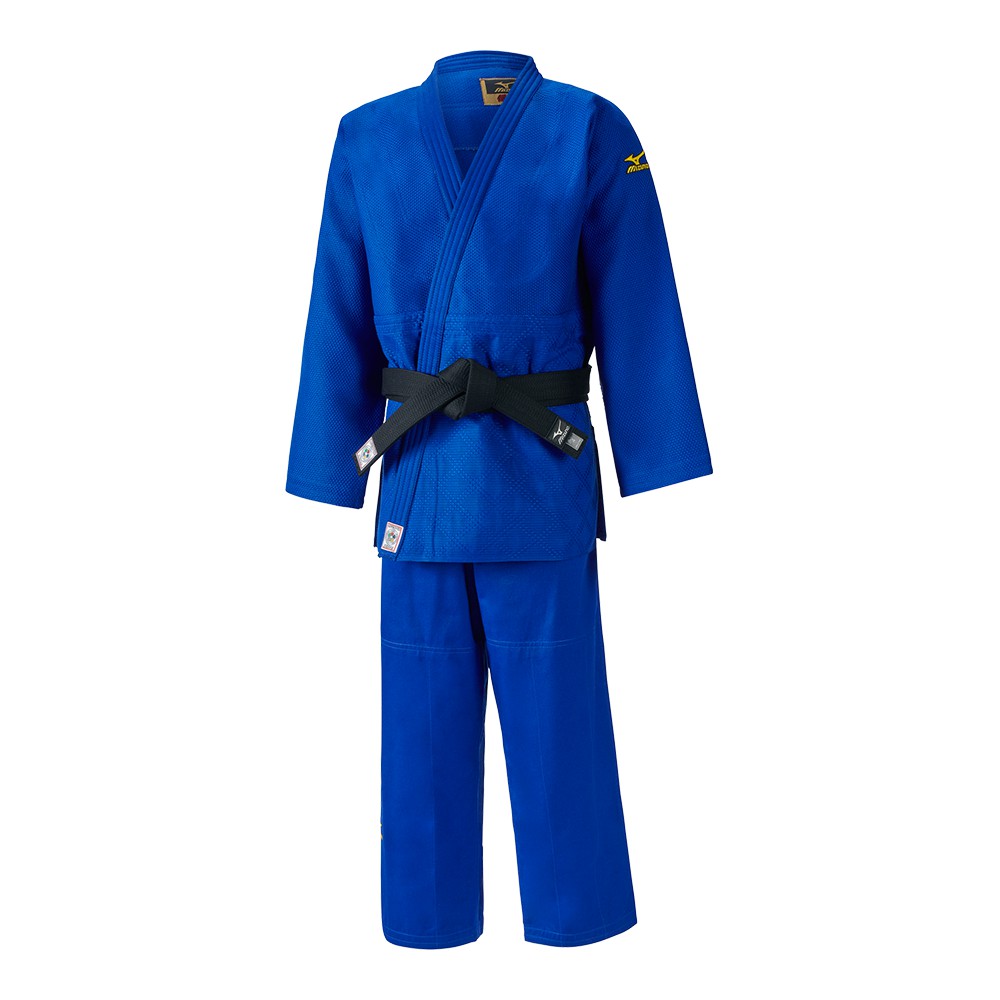 Judogis Mizuno Yusho IJF Para Hombre Azules 8460372-MY